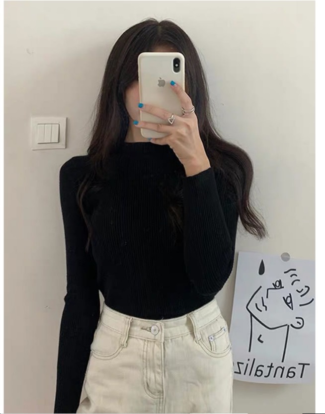 Áo Len Tăm Cừu Cổ Cao 5 cm.
