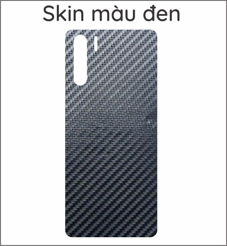 Miếng dán mặt lưng skin carbon Oppo A31 2020 / A91