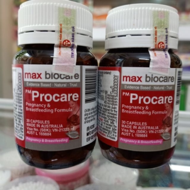 VIÊN UỐNG BÀ BẦU PROCARE