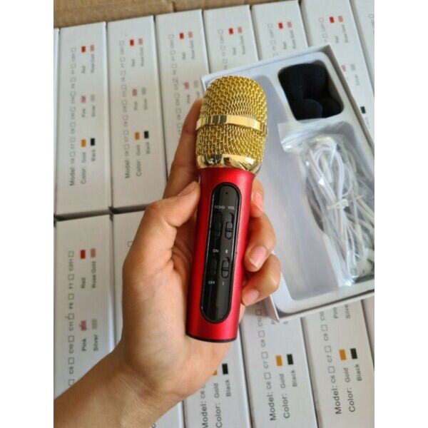 [FREESHIP MAX + MÃ GIẢM GIÁ] - Mic C11 nâng cấp 2 dây bắt xa 2m hát sêu nhẹ