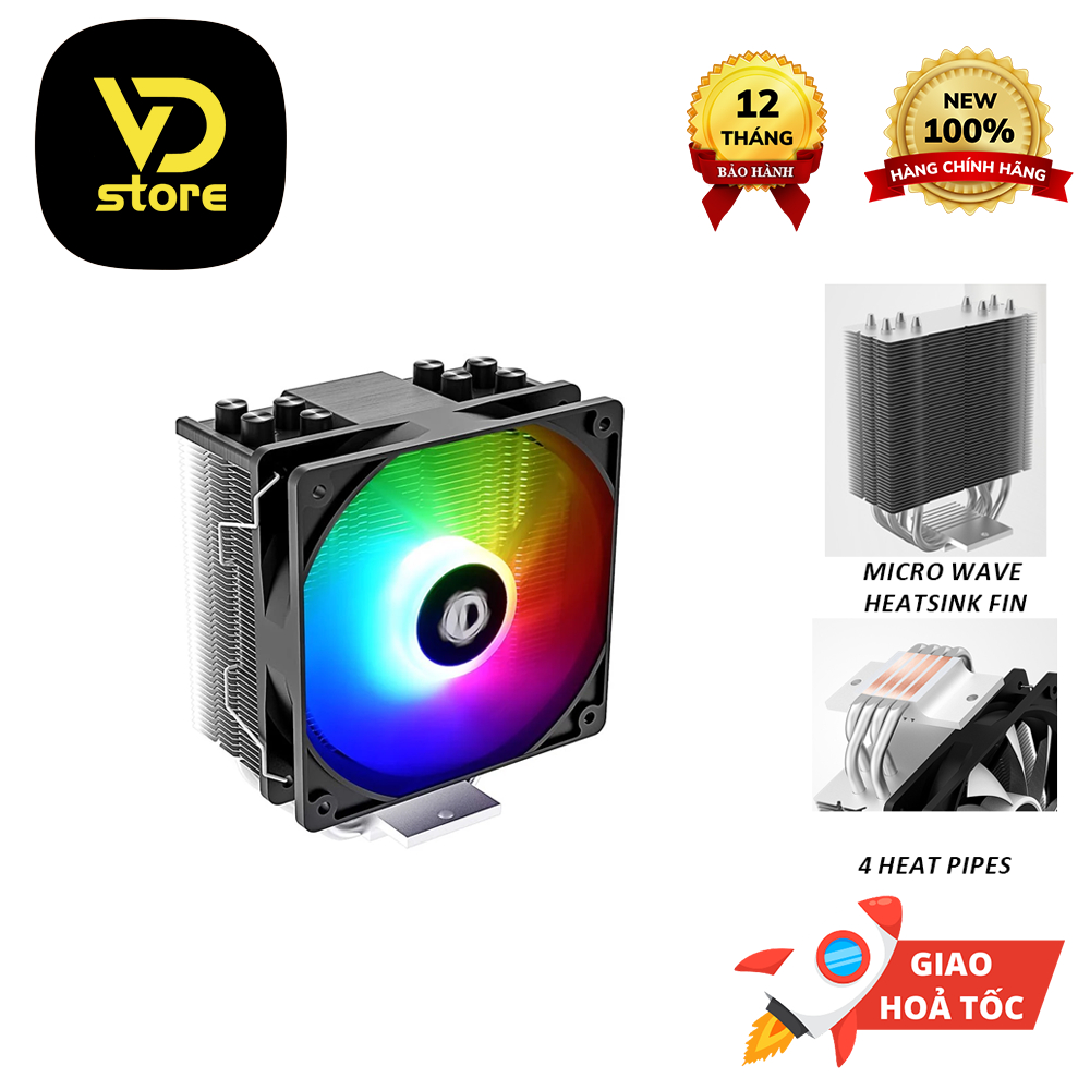 TẢN NHIỆT KHÍ CPU ID-COOLING SE-214-XT ARGB (LGA1700) White/ Black