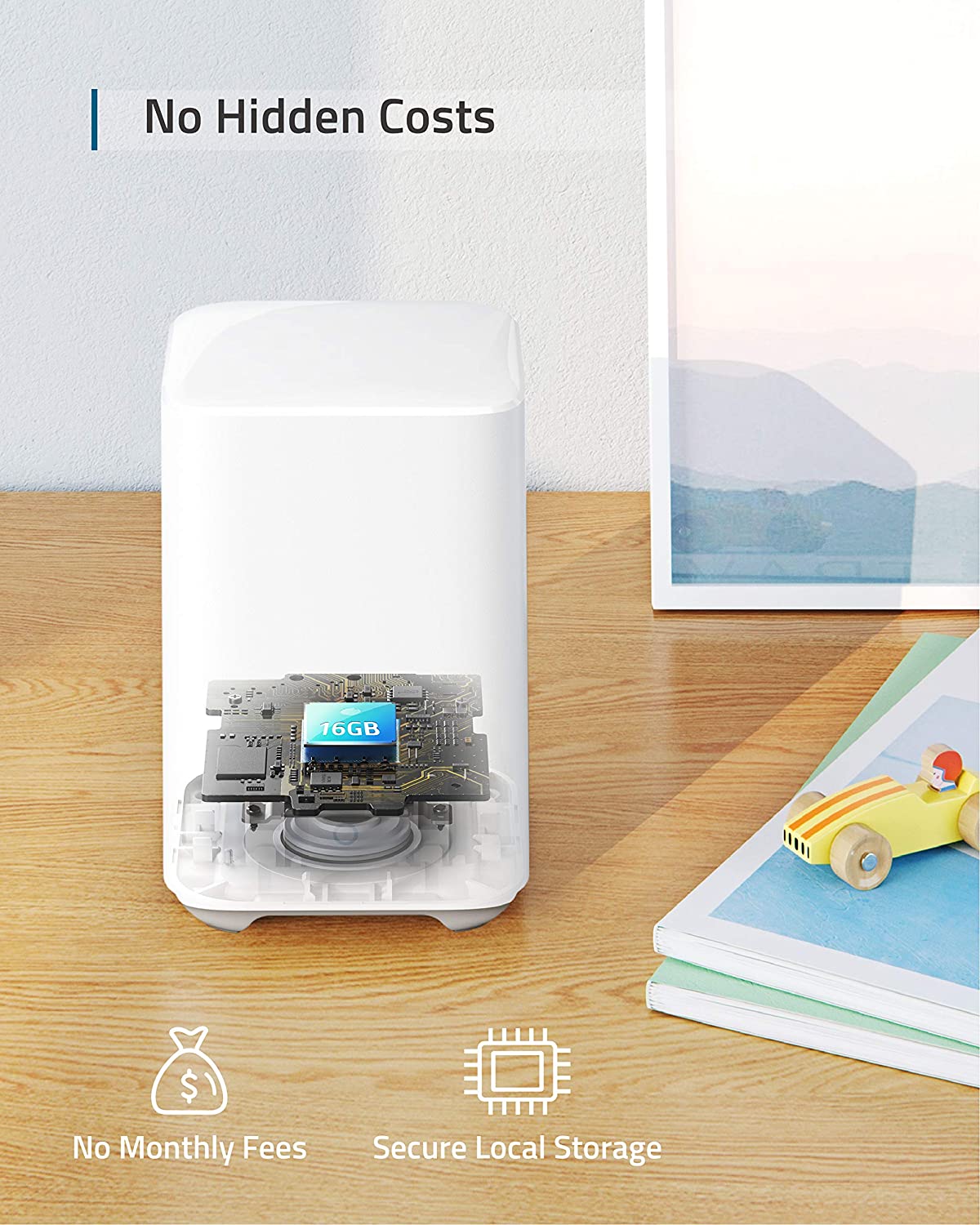 [Trả góp 0%]Camera eufycam 2 - camera ngoài trời dùng pin 365 ngày