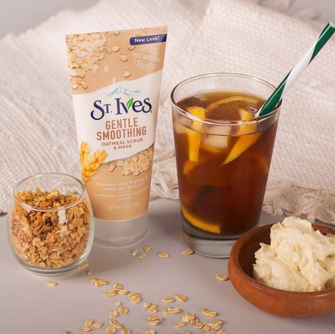 TẨY TẾ BÀO CHẾT ST.LVES OATMEAL SCRUB & MASK 170ml