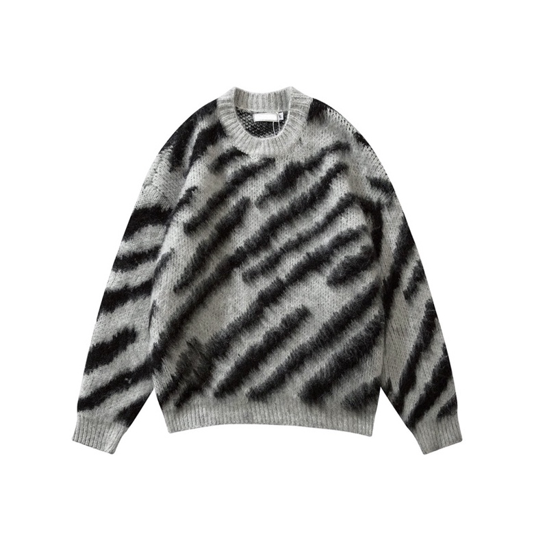 Áo len Striped form oversized
