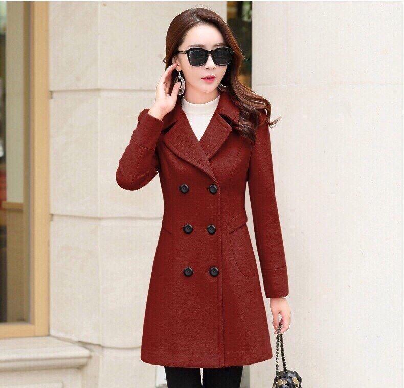 ÁO KHOÁC DẠ 6 NÚT CAO CẤP