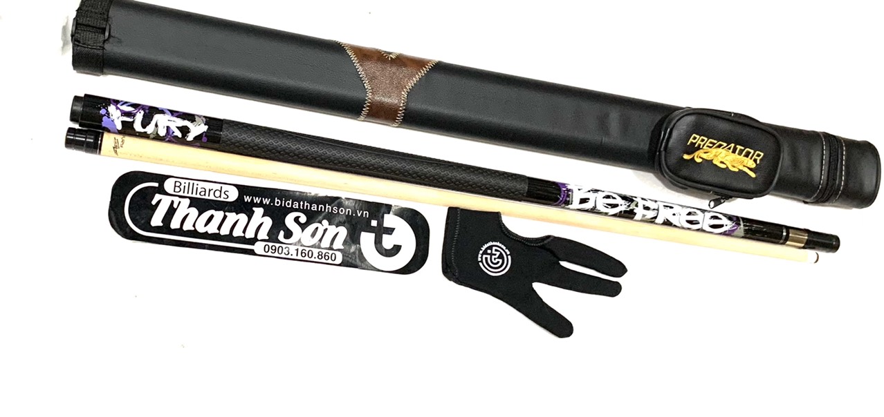 COMBO CƠ BiDa FURY SV (đầu11.5 nặng 500-550g)