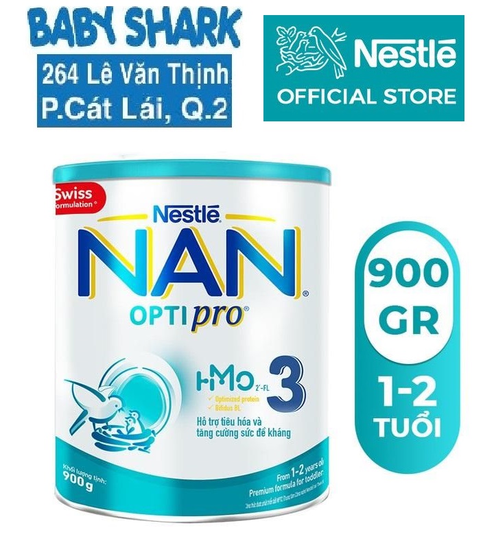 Sữa bột Nestle Nan Optipro 3 900g