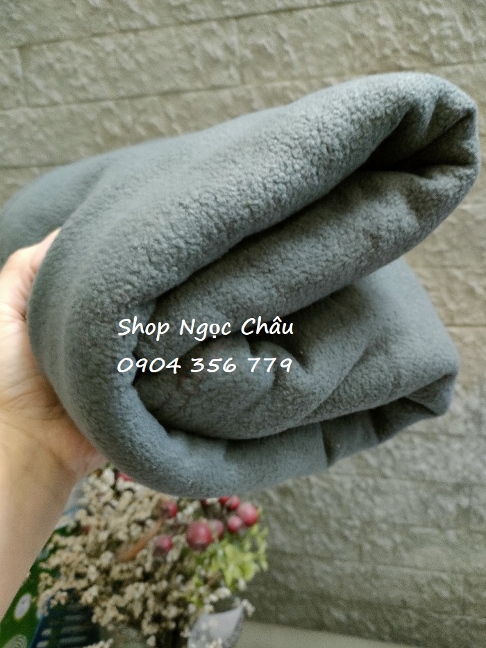 Chăn nỉ Qatar màu nâu (1m2 x 1m6)