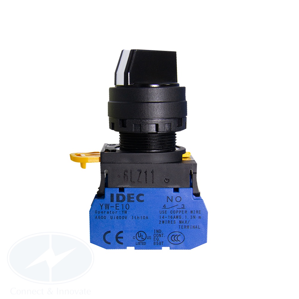 Công tắc xoay Idec 2 vị trí, YW1S phi 22mm