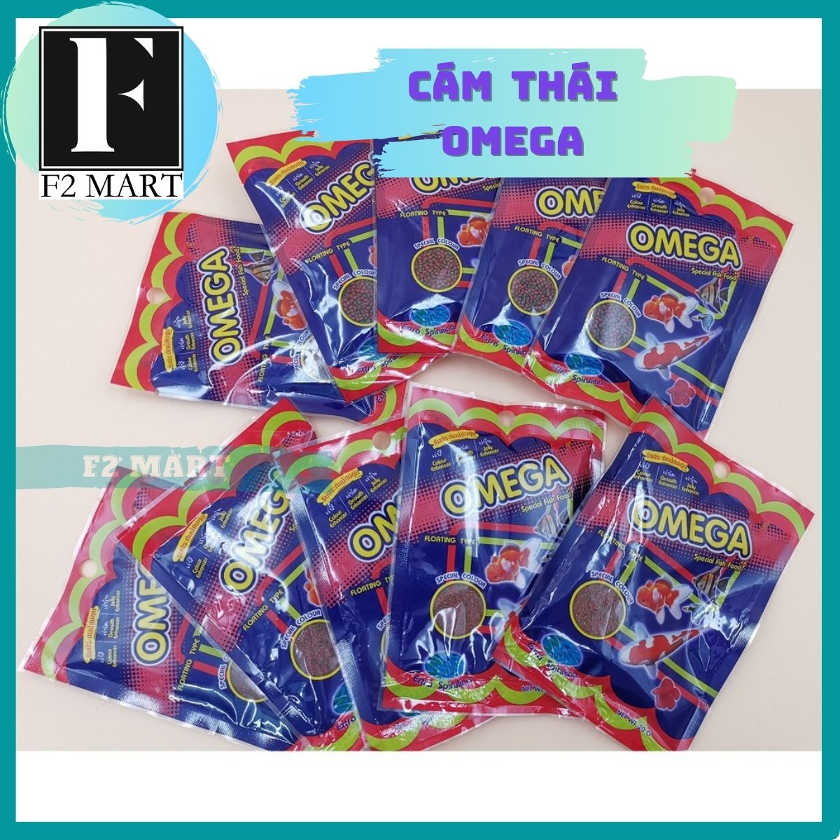 Cám Thái Omega Dành Cho Mọi Loại Cá
