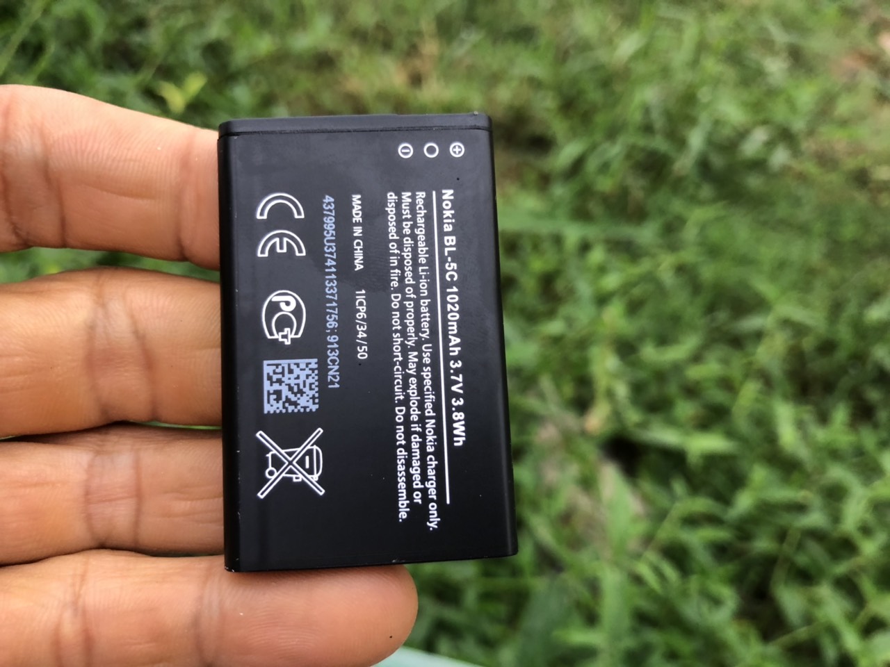 Pin n.okia Bl 5C và BL 4C (2 ic chống phù) Cho No.kia 1280, 110i...