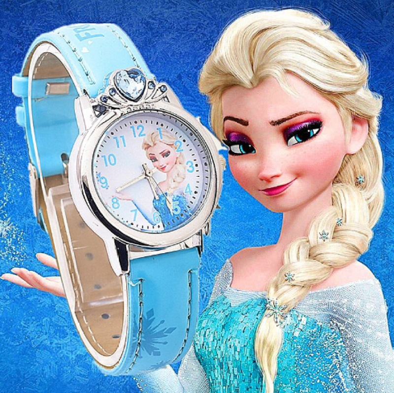 Đồng hồ công chúa elsa dành cho bé gái hot nhất