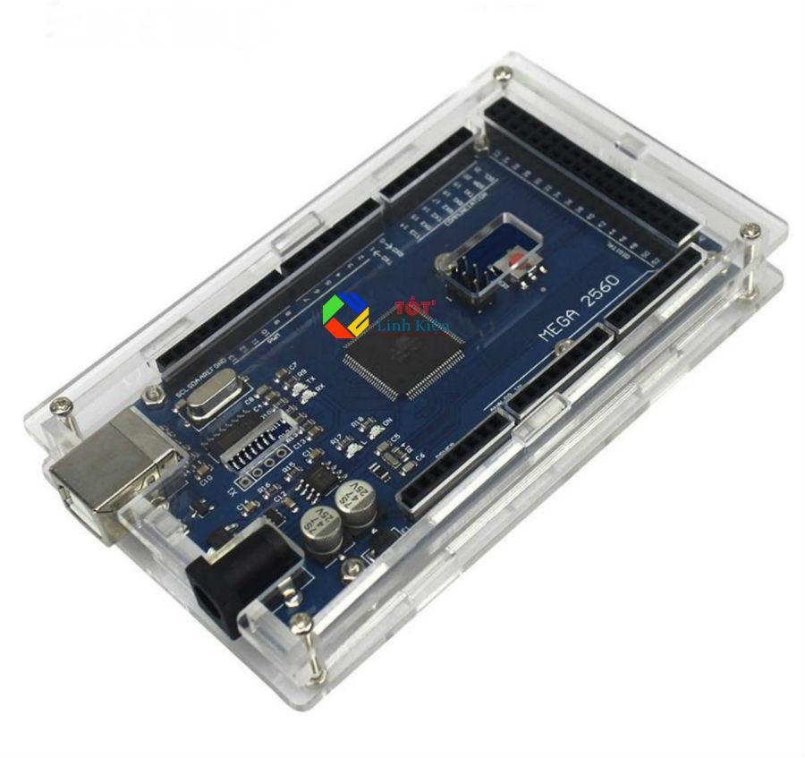 Hộp mica bảo vệ Arduino Mega 2560