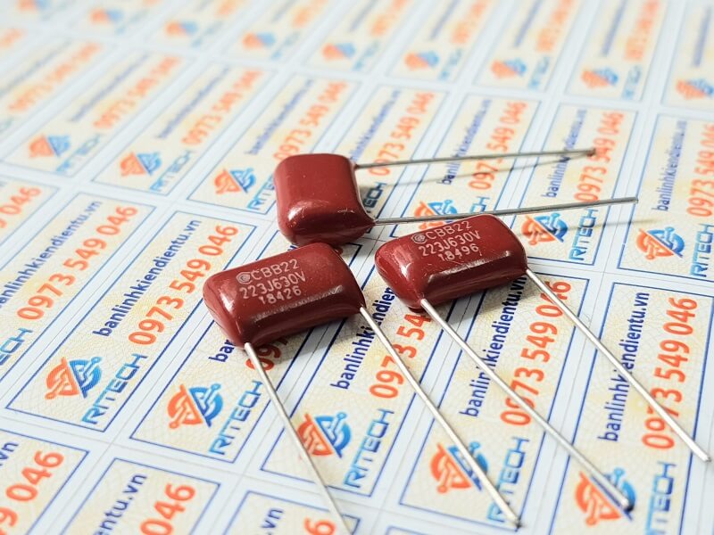 Tụ cbb22 223j 630v 22nf p=10mm