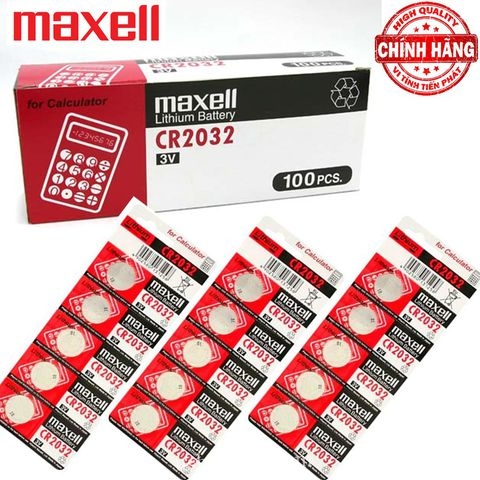Pin cmos maxell 2032 1 vĩ 5 viên
