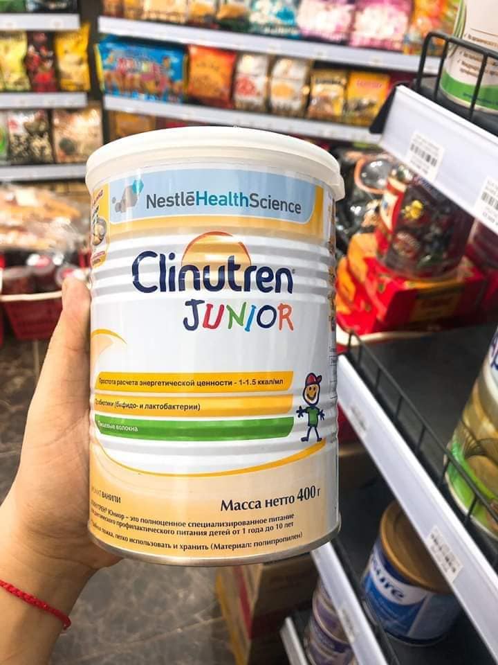 Sữa béo Clinutren Junior Nga 400gr