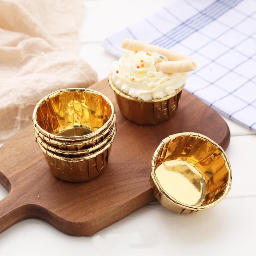 Cốc giấy - Trang trí bánh sinh nhật bánh kem