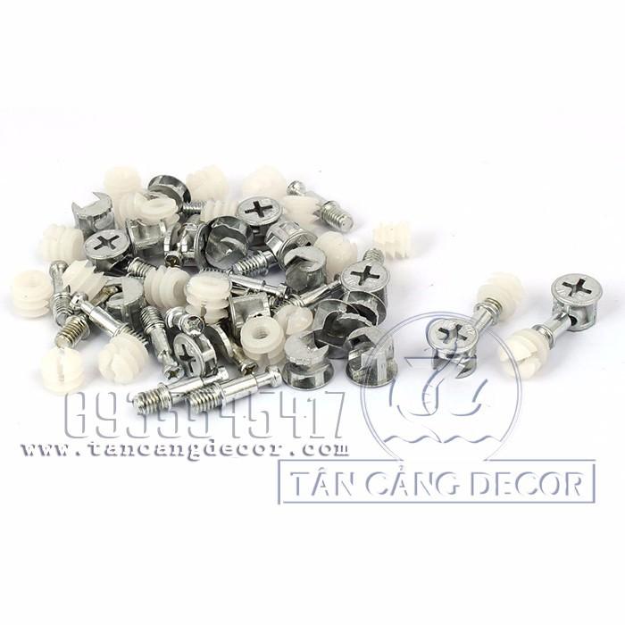50 Bộ Chốt Ốc Cam 15-40 mm