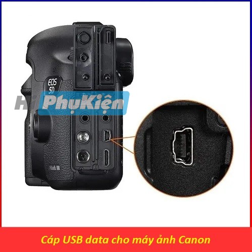Cáp USB truyền data cho máy ảnh Canon