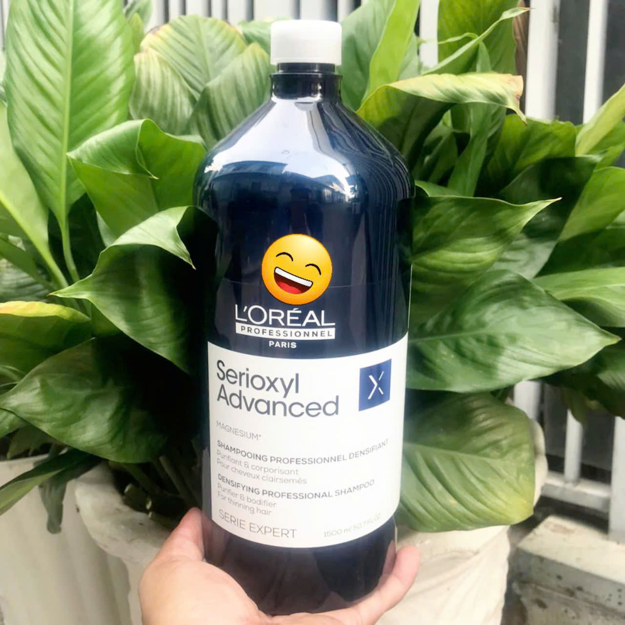 DẦU GỘI CHỐNG RỤNG LÀM DÀY TÓC LOREAL SERIOXYL ADVANCED 1500ML. DÀNH CHO TÓC THƯA, MẢNH,