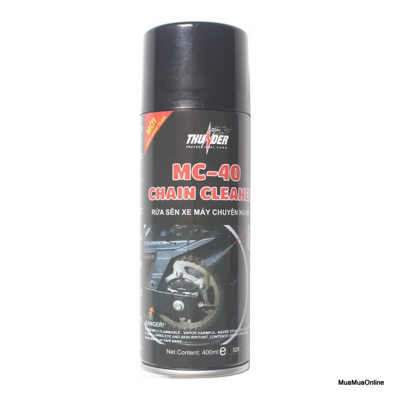 Nước xịt rửa sên vệ sinh sên thunder mc-40 400ml dạng chai