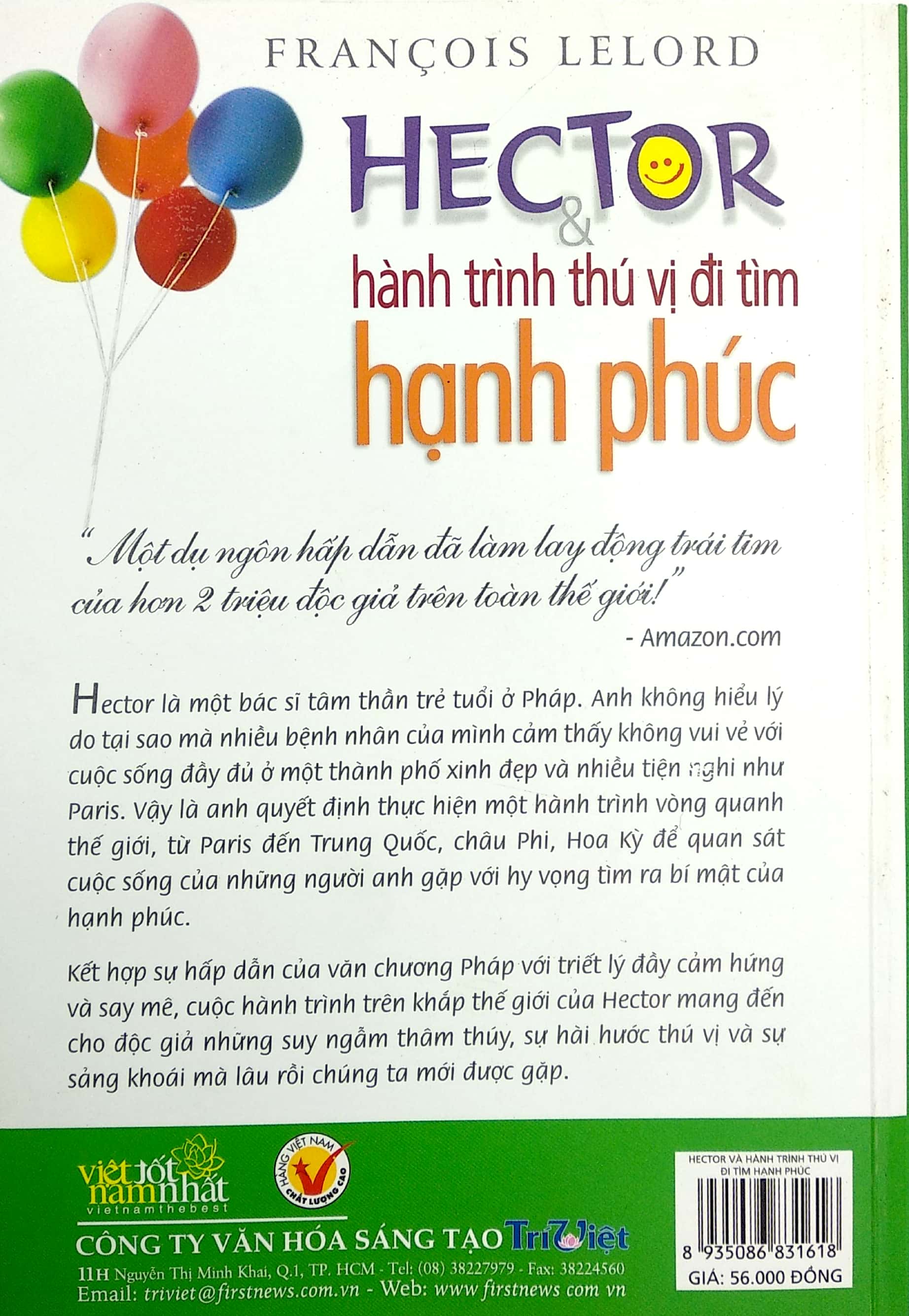 Sách Fahasa - Hector Và Hành Trình Thú Vị Đi Tìm Hạnh Phúc