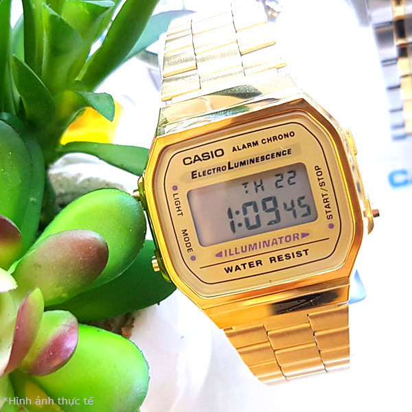 Đồng Hồ Casio Nam Điện Tử A168WG-9WDF