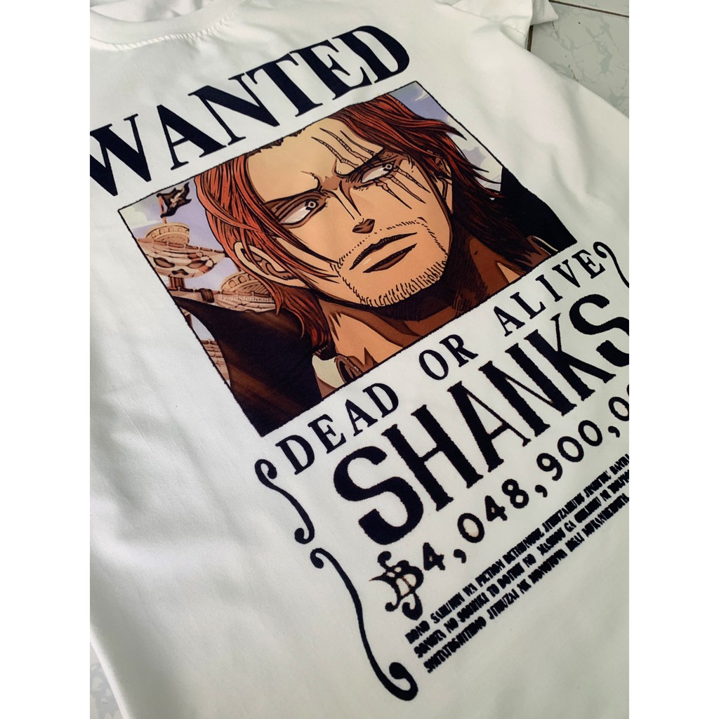 [HCM][ẢNH THẬT] ÁO SHANKS TÓC ĐỎ TRUY NÃ