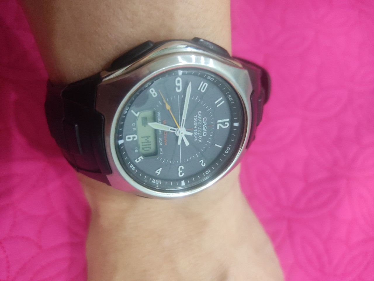 [Nhập RS0822 giảm 30k cho đơn 99k]Đồng hồ Nam - Casio Solar