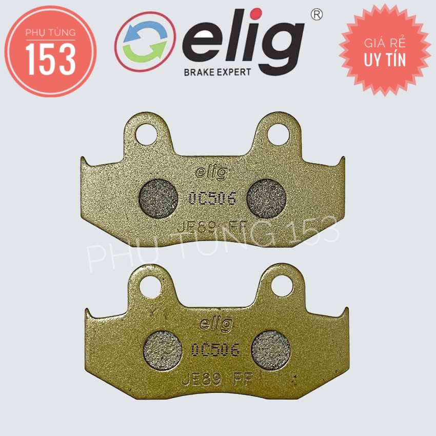 Bố Thắng Đĩa xe Lead 110 / SCR / Dylan / SH / Spacy... hiệu Elig - BỐ ĐĨA ELIG - PHỤ TÙNG 153