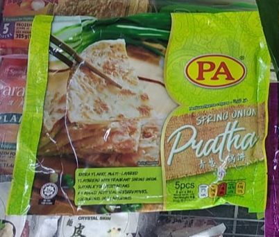 Vỏ Bánh Hành Roti hiệu PA Paratha 5 miếng