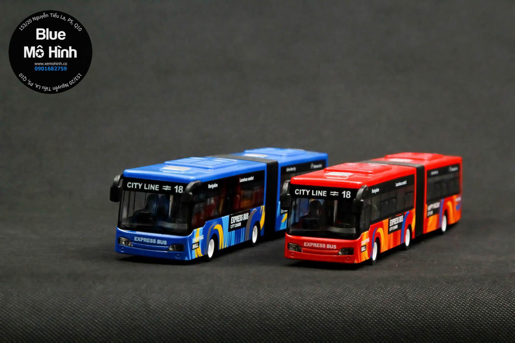 Blue mô hình | Mô hình xe bus Express nối dài