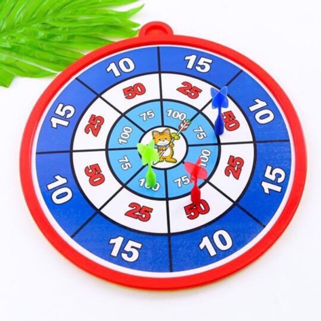[HCM]Bộ đồ chơi phi tiêu nam châm 2 mặt đường kính 30cm