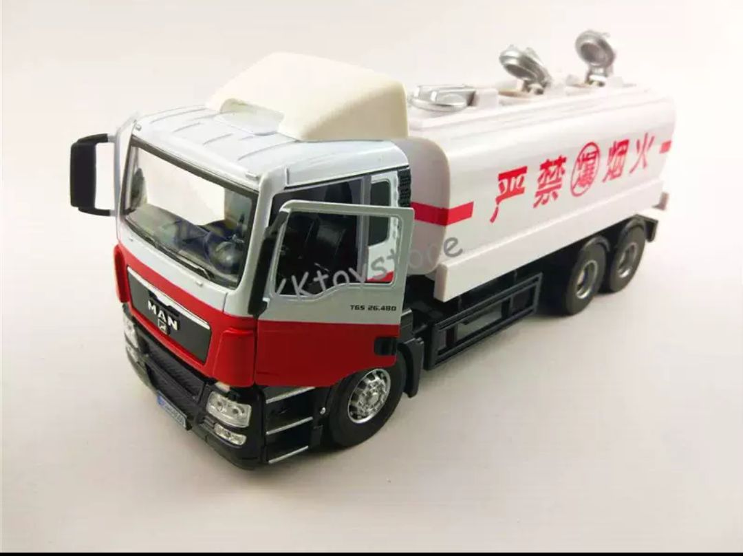 Xe tải bồn mô hình hợp kim 1:32