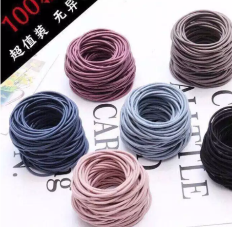 Combo 100 dây buộc tóc nữ cao cấp