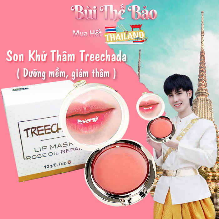 Son khử thâm, làm hồng môi treechada thái lan