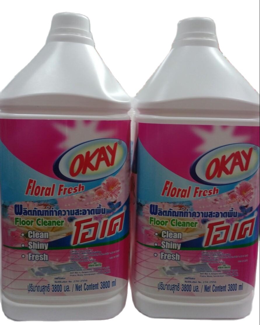[HCM]Lau sàn Okay 3800ml Thái Lan Hương hoa