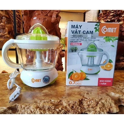 Máy Vắt Cam Comet CM9920 (0.7 Lít)  - Hàng Chính Hãng [[ BH 12 THÁNG ]