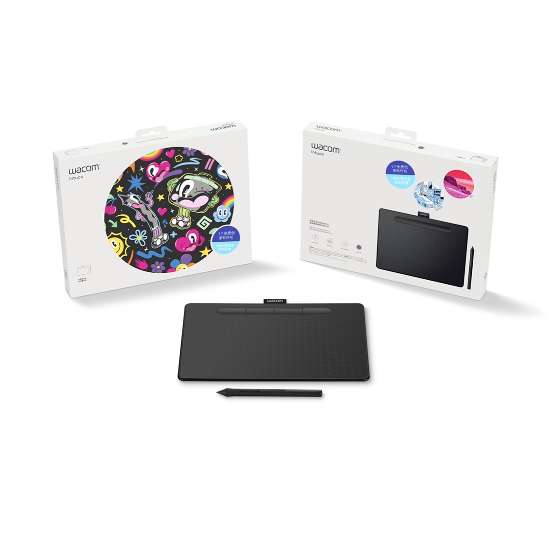 Bảng Vẽ Wacom Intuos M CTL-6100 (Hàng Phân Phối Chính Thức)