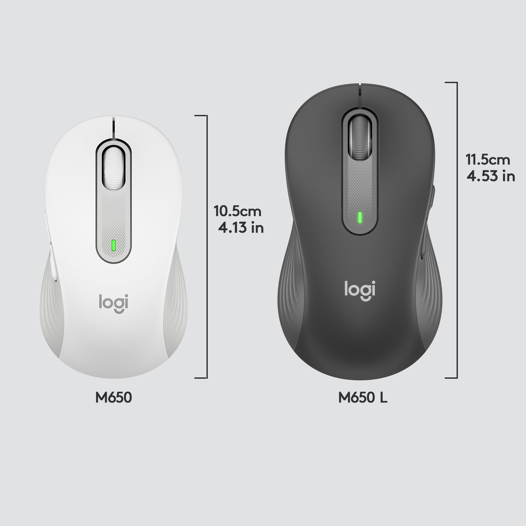 Logitech M650 Business / M650/ M650L Silent Mouse Bluetooth / USB Connection - Genuine 12-Month Warranty