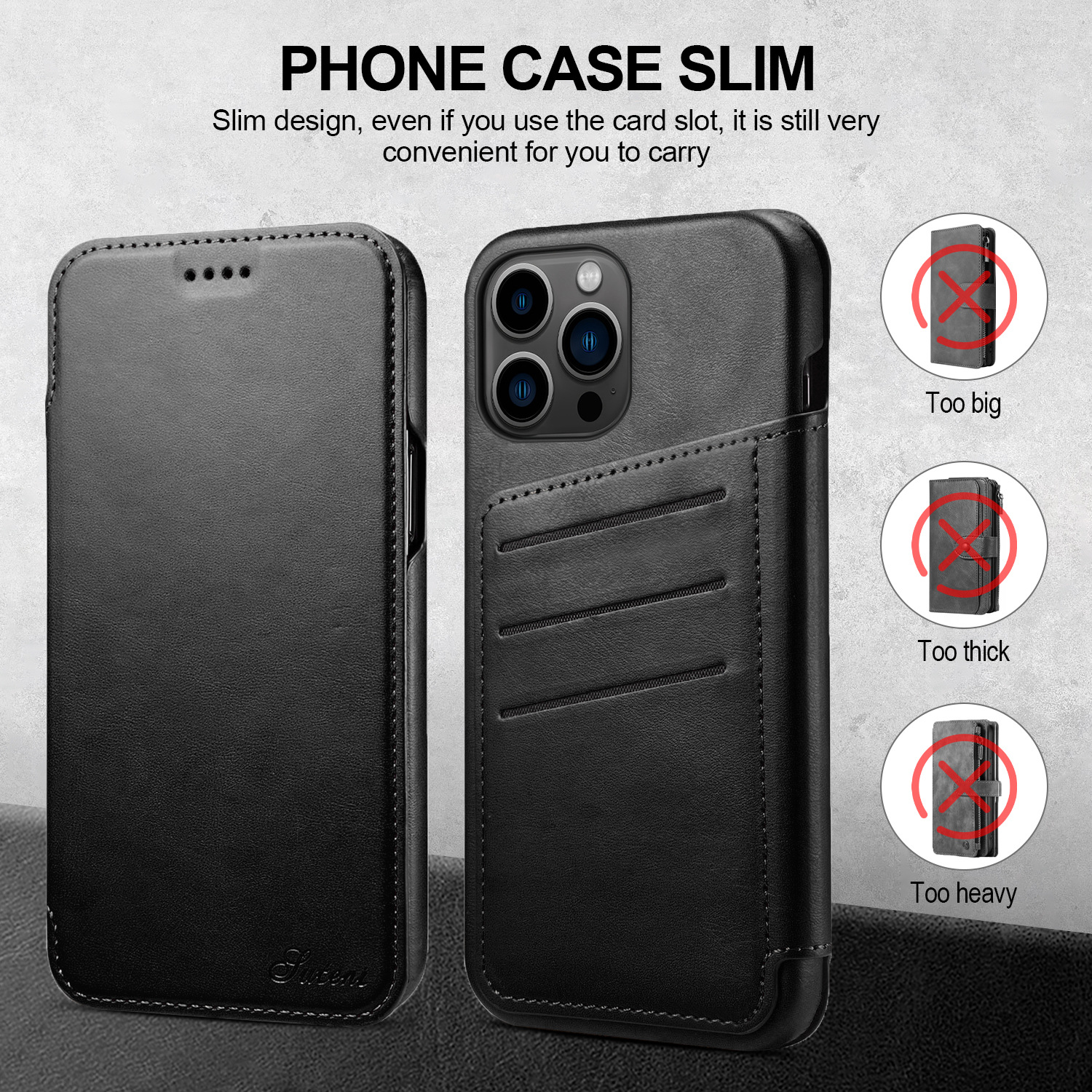 Bao da cao cấp dành cho iPhone 13 / 13 Pro / 13 Pro Max