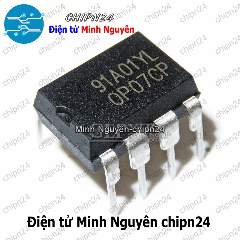 [3 con] (DIP) IC OP07 DIP-8 (OP07CP) - HH001403