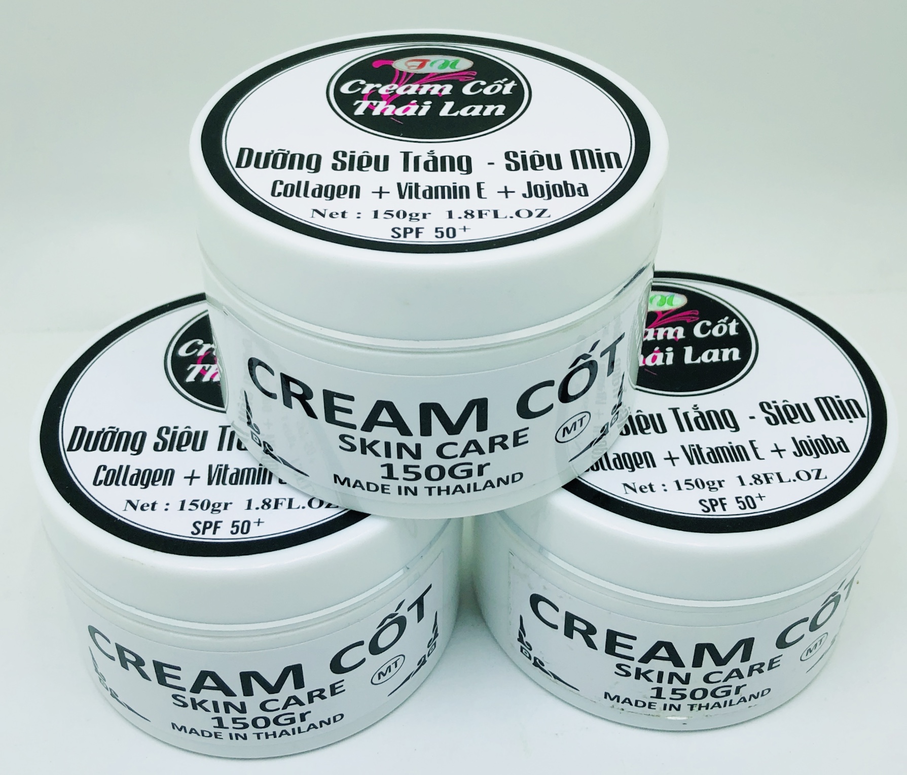 [HCM]Kem Cốt Thái Siêu Trắng Body 150g