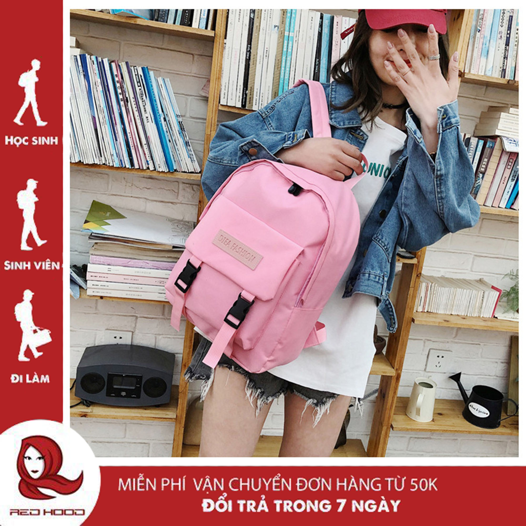 Balo Ulzzang Hàn Quốc Balo Thời Trang Cá Tính