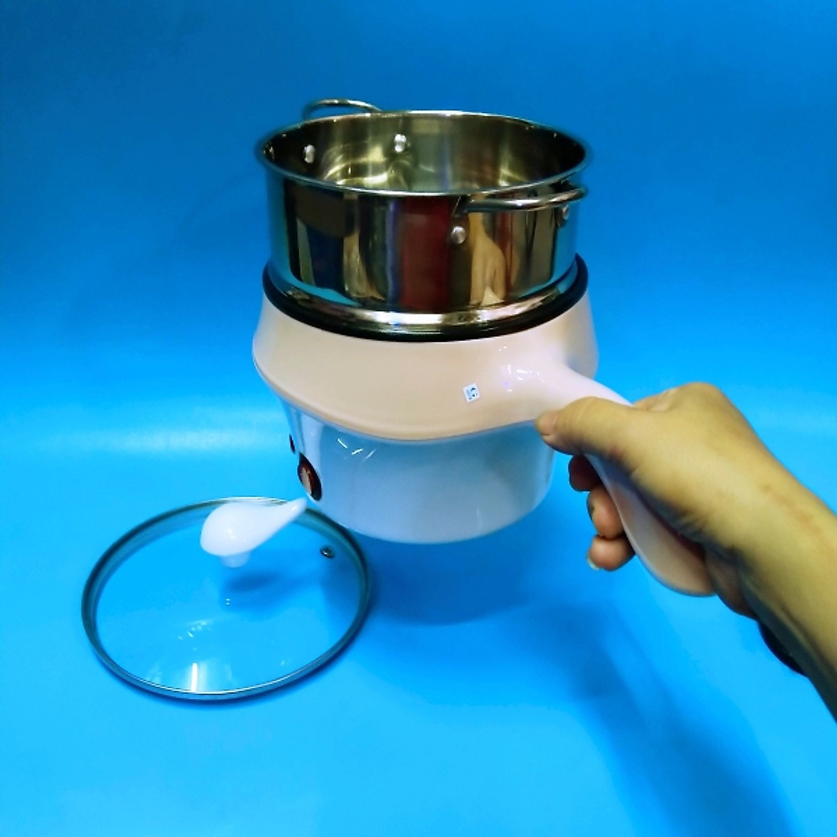 Ca Mì, Lẩu, Hấp Đa Năng 2 Tầng