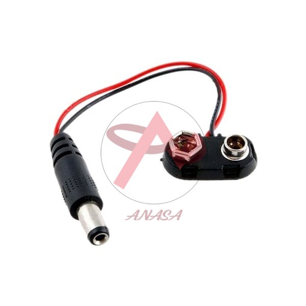Dây nguồn, đế nguồn pin 9v loại tốt