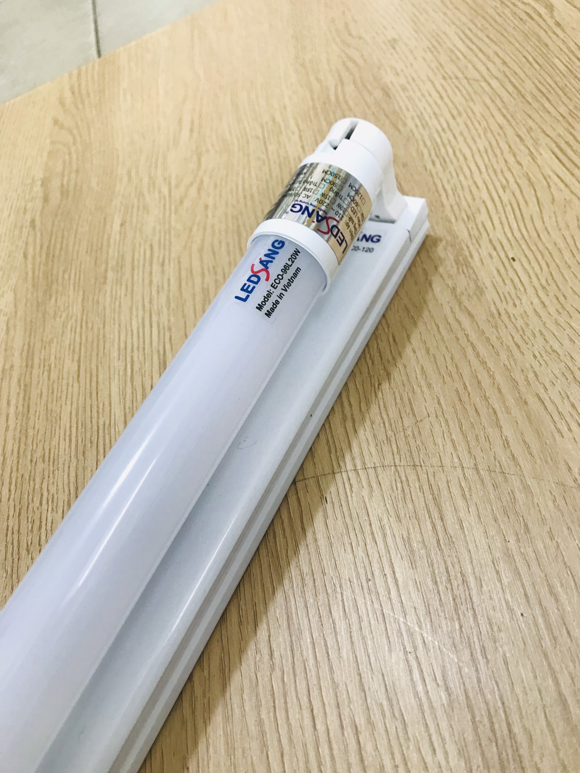 Máng đèn LED - Máng đèn LED đơn, đôi T8 1m2 - Máng đèn 1.2m