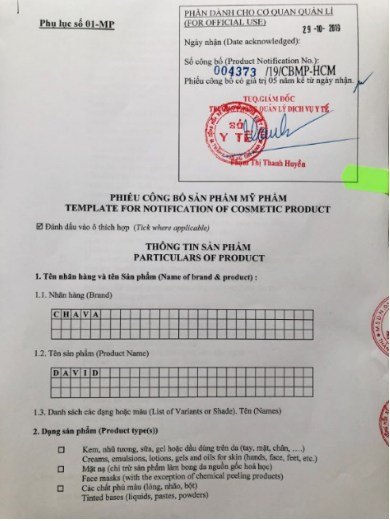 Nước hoa CHAVA DAVID- Nước hoa Pháp dành cho người Việt