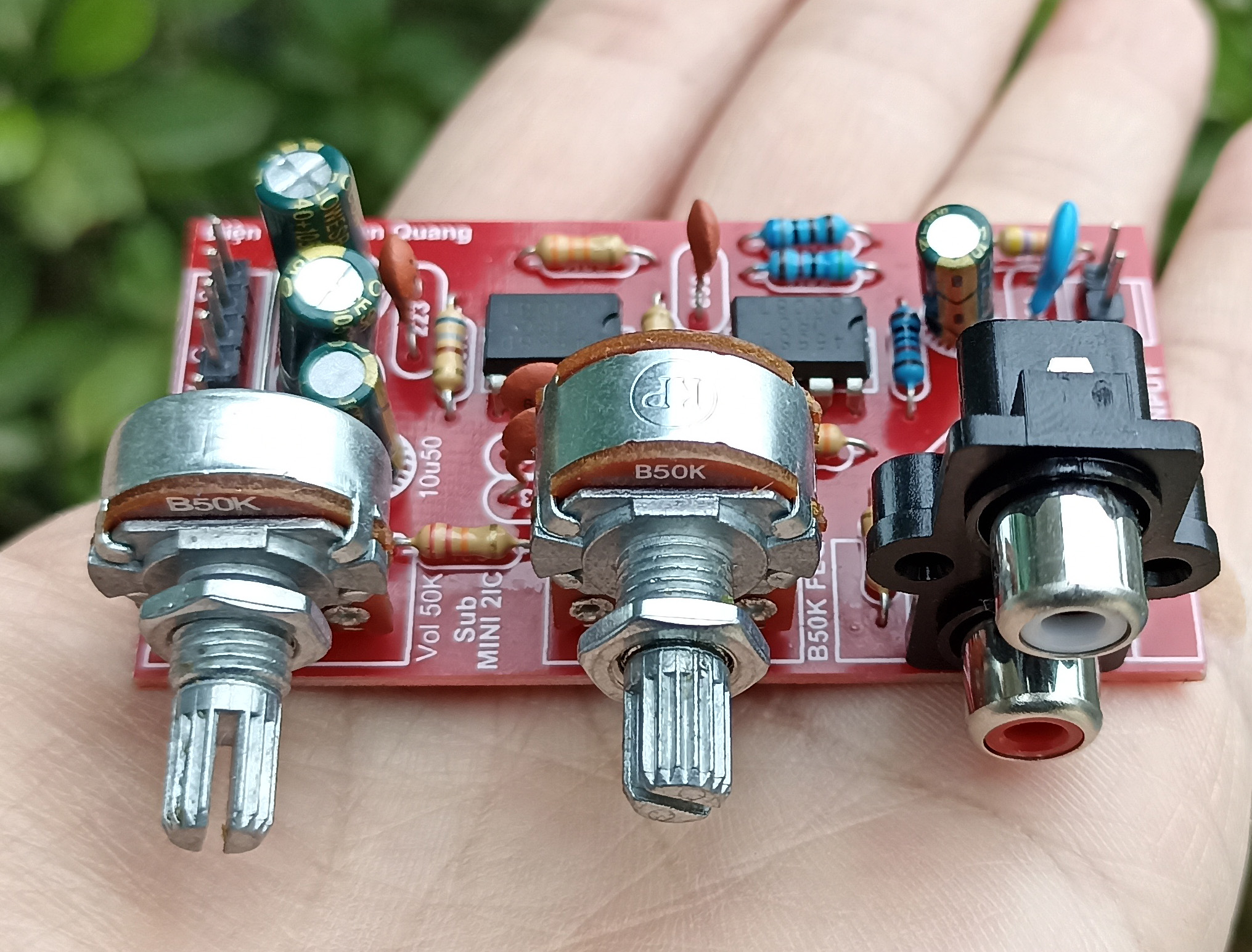 Mạch lọc sub Mini sB.L bản rút gọn (Lọc rất sạch)