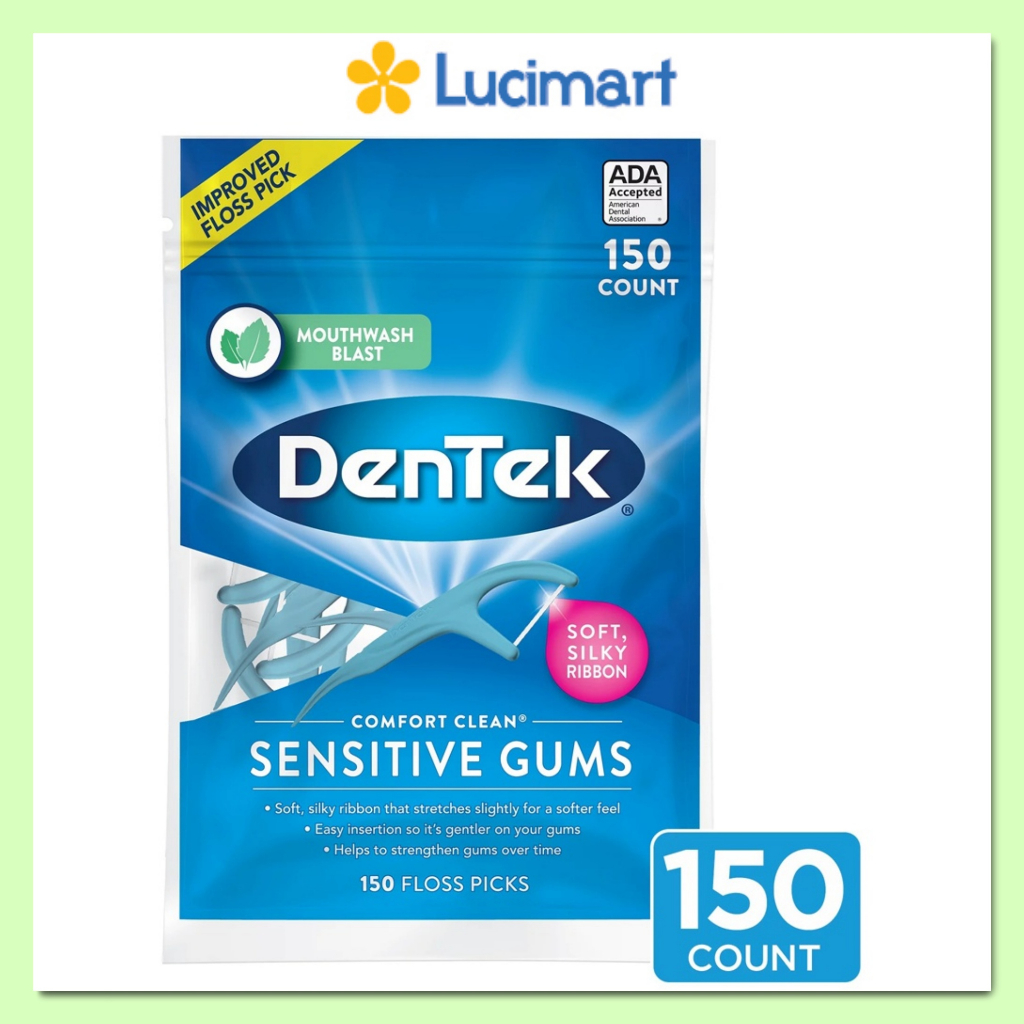 Tăm Chỉ Nha Khoa DenTek Comfort Clean, Triple Clean, Sensitive Clean[Hàng Mỹ]